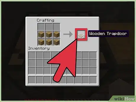 Image intitulée Make a Trapdoor in Minecraft Step 3