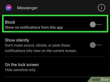 Image intitulée Turn Off Facebook Messenger Notifications Step 21