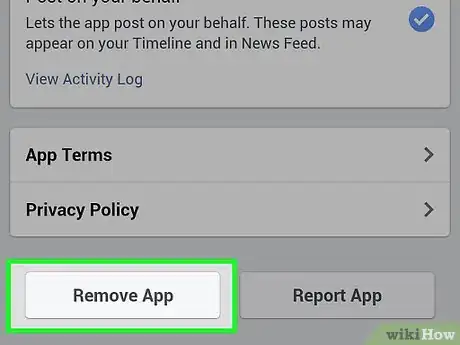 Image intitulée Remove Spotify from Facebook Step 16