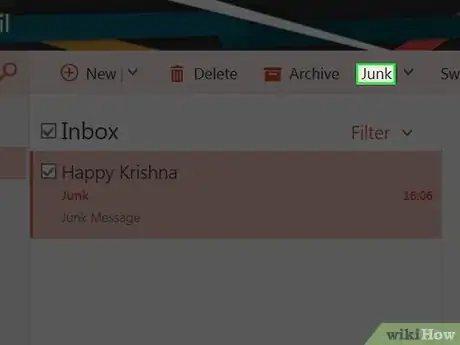 Image intitulée Block Junk Mail on Hotmail Step 3