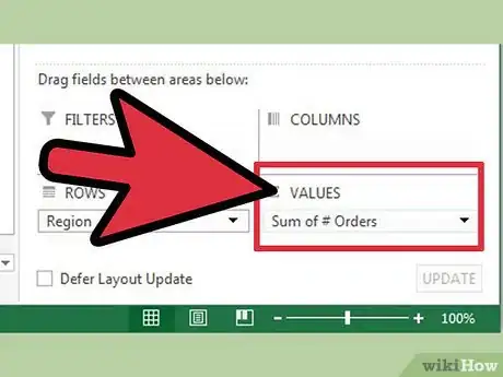 Image intitulée Create Pivot Tables in Excel Step 8