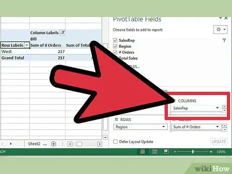 Image intitulée Create Pivot Tables in Excel Step 7