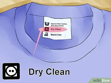 Image intitulée Dry Clean Clothes at Home Step 1