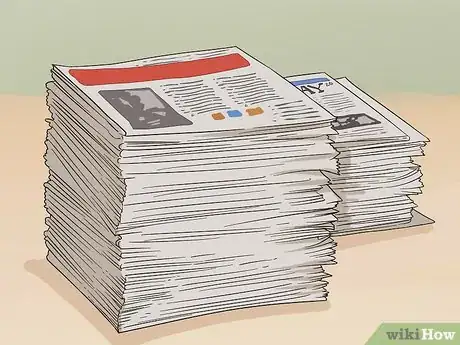 Image intitulée Make Newspaper Logs Step 1