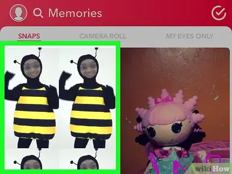 Image intitulée Back Up Camera Roll in Snapchat Step 3