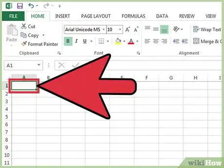 Image intitulée Add Autonumber in Excel Step 1