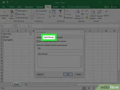 Image intitulée Create a Drop Down List in Excel Step 12