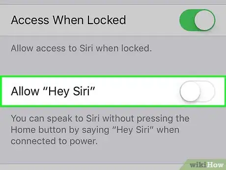 Image intitulée Disable Siri Step 10