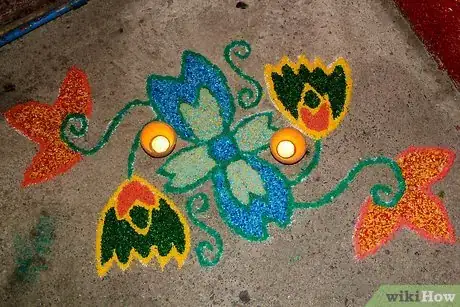 Image intitulée Make Rangoli Step 20