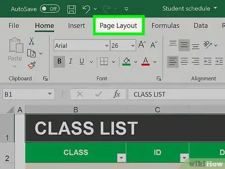 Image intitulée Add Header Row in Excel Step 5