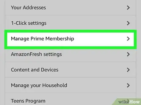 Image intitulée Cancel an Amazon Prime Free Trial Step 4