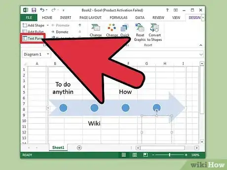 Image intitulée Create a Timeline in Excel Step 5