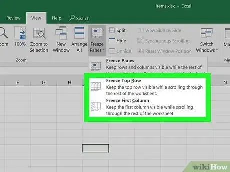 Image intitulée Freeze Cells in Excel Step 3