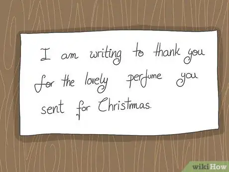 Image intitulée Write a Thank You Note for a Christmas Gift Step 4