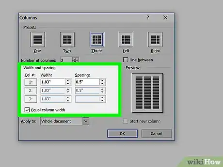 Image intitulée Add Columns in Microsoft Word Step 12