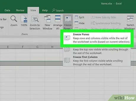 Image intitulée Freeze Cells in Excel Step 8