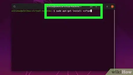 Image intitulée Set up an FTP Server in Ubuntu Linux Step 3