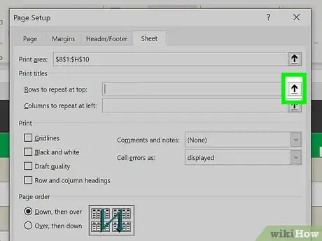 Image intitulée Add Header Row in Excel Step 8