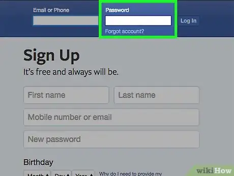Image intitulée Log in to Facebook Step 3