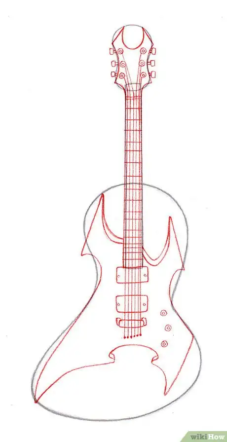 Image intitulée Draw Guitars Step 11