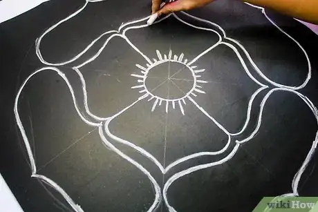 Image intitulée Make Rangoli Step 10