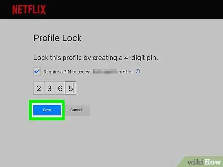 Image intitulée Set a Pin for a Netflix Profile Step 6