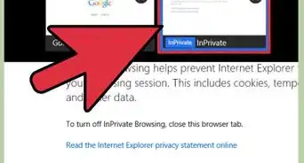 naviguer en mode incognito dans Internet Explorer