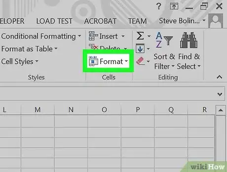 Image intitulée Unhide Columns in Excel Step 4