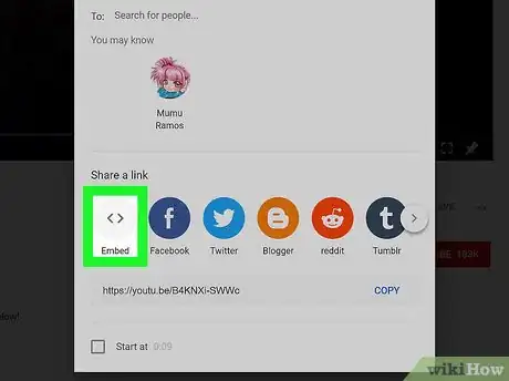Image intitulée Embed a YouTube Video Step 3