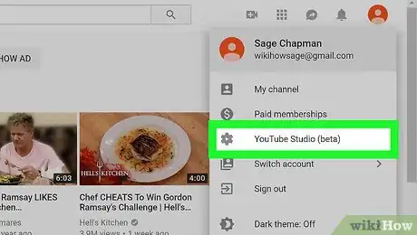 Image intitulée Change Thumbnails on YouTube Step 3