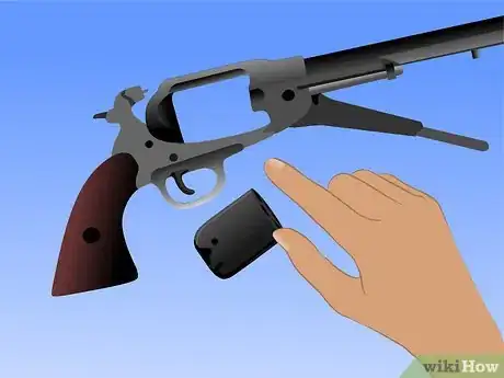 Image intitulée Load a Black Powder Revolver Step 1