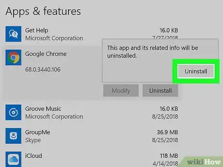 Image intitulée Uninstall Google Chrome Step 7