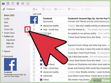 Image intitulée Delete All Messages in Yahoo Mail Step 5