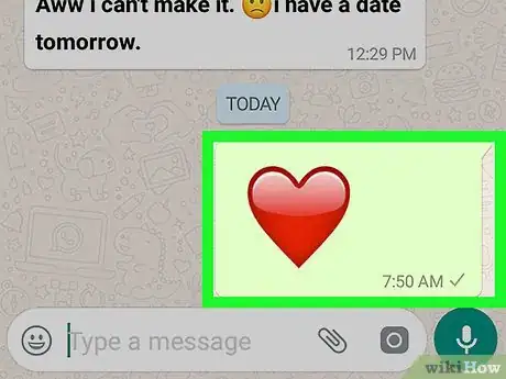 Image intitulée Send an Animated Heart on WhatsApp on Android Step 7