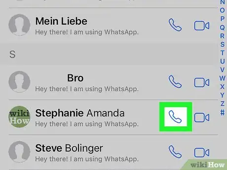 Image intitulée Make a Call on WhatsApp Step 5