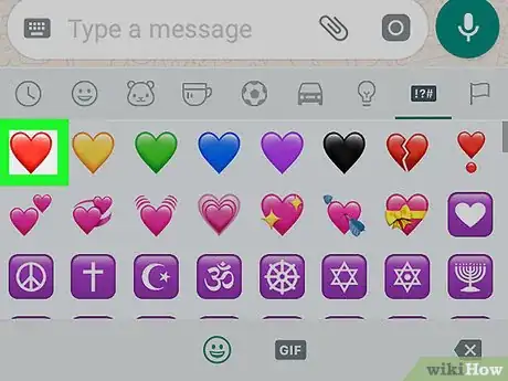 Image intitulée Send an Animated Heart on WhatsApp on Android Step 6