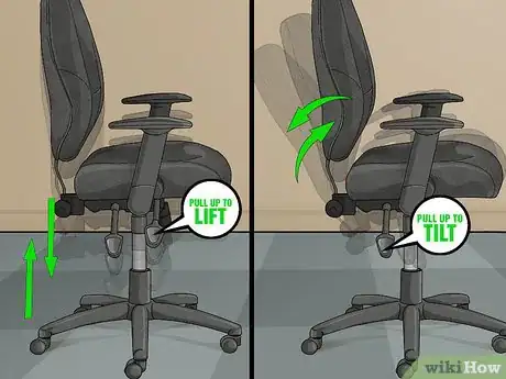 Image intitulée Adjust Office Chair Height Step 1