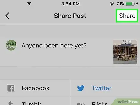 Image intitulée Share a Post on Instagram Step 8