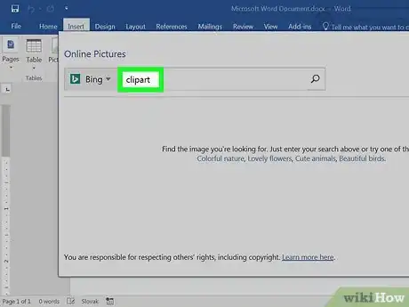 Image intitulée Add Clip Art to Microsoft Word Step 4