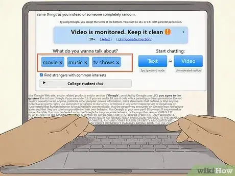 Image intitulée Meet and Chat With Girls on Omegle Step 1