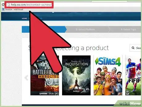 Image intitulée Contact EA Games Step 1