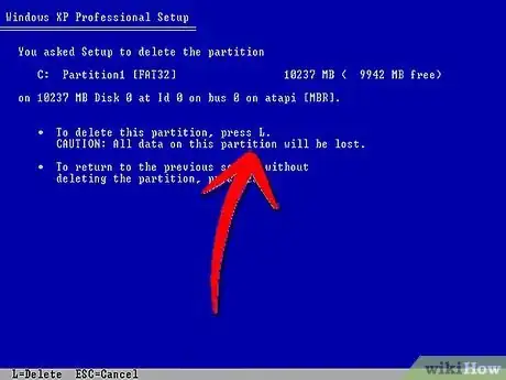 Image intitulée Reinstall Windows XP Step 14Bullet3