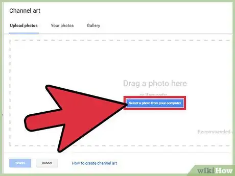 Image intitulée Make a Picture Your YouTube Channel Background Step 14