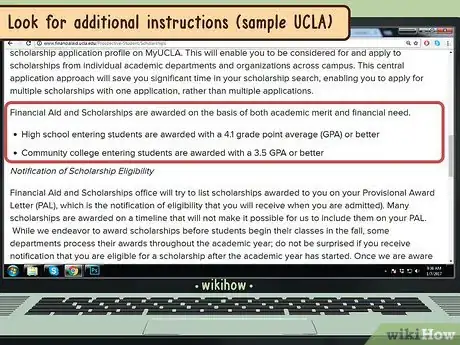 Image intitulée Write a Personal Statement for a Scholarship Step 2