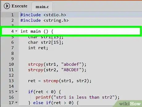 Image intitulée Compare Two Strings in C Programming Step 3