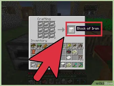 Image intitulée Make an Iron Golem in Minecraft Step 1
