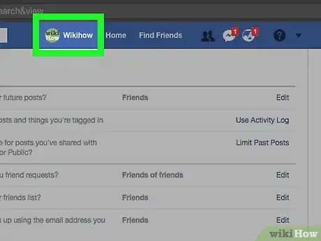 Image intitulée Not Show Up in Suggested Friends on Facebook Step 25