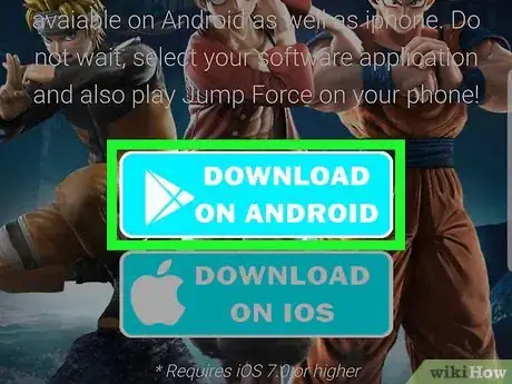 Image intitulée Download Jump Force on an Android Step 3