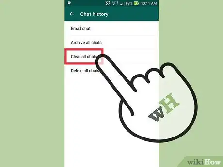 Image intitulée Clear Data on WhatsApp Step 11