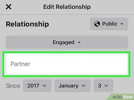 Image intitulée Change Your Relationship Status on Facebook Step 6